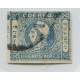 ARGENTINA 1859 GJ 17c ESTAMPILLA CON VARIEDAD " 1 " SIN PUNTO U$ 40