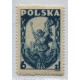 POLONIA 1945 Yv. 463 ESTAMPILLA NUEVA CON GOMA 12 EUROS