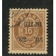 ISLANDIA 1902 Yv. 28A ESTAMPILLA USADA 50 EUROS
