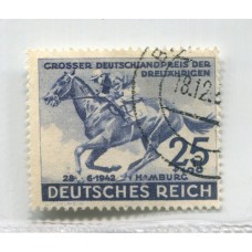 ALEMANIA 1942 Yv. 738 ESTAMPILLA DE LUJO 15 Euros