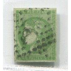 FRANCIA 1870 Yv. 42B ESTAMPILLA USADA, MUY BUEN EJEMPLAR 225 €