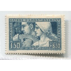 FRANCIA   Yv. 252a ESTAMPILLA NUEVA VARIEDAD Tipo II CON GOMA DE ESTUPENDA CALIDAD 250 €
