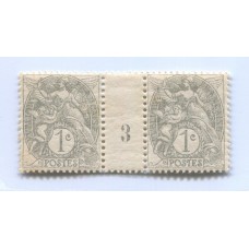 FRANCIA 1903 ESTAMPILLAS CON ENTRECINTAS NUEVAS CON GOMA 