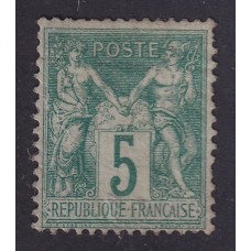 FRANCIA 1876 Yv 64 ESTAMPILLA NUEVA CON GOMA 300 €