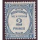 FRANCIA Yv. TAXA 61 ESTAMPILLA NUEVA HERMOSA CALIDAD 100 €