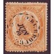 FRANCIA Yv. TELEGRAFOS 7a ESTAMPILLA USADA 22 EUROS