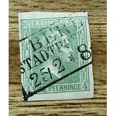 ALEMANIA 1858 ESTADO DE PRUSIA Yv 9 MUY BUEN SELLO 40 EUROS