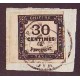 FRANCIA Yv. TAXA 06 ESTAMPILLA USADA EN FRAGMENTO 160 €