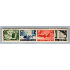 FINLANDIA 1938 Yv 205/8 SERIE COMPLETA NUEVA MINT EL SEGUNDO VALOR CON SUAVE RESTO DE BISAGRA BARCOS AVIONES 16 €