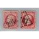 FRANCIA 1862 Yv. 24 + 24a ESTAMPILLAS CLASICAS RARAS 150 €