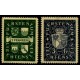 LIECHTENSTEIN 1939 Yv 159/60 SERIE COMPLETA DE ESTAMPILLAS NUEVAS CON GOMA ESCUDOS