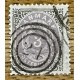 DINAMARCA 1870 Yv 17 ESTAMPILLA CLASICA MUY LINDA 140 EUROS