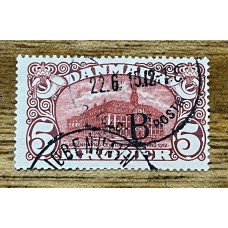 DINAMARCA 1913 Yv 84 ESTAMPILLA DE GRAN CALIDAD 160 EUROS