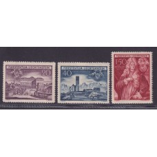 LIECHTENSTEIN 1949 SERIE COMPLETA DE ESTAMPILLAS NUEVAS MINT 27 €