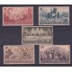 LIECHTENSTEIN 1942 Yv 177/81 SERIE COMPLETA DE ESTAMPILLAS NUEVAS MINT 25 EUROS