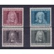 LIECHTENSTEIN 1941 Yv 173/6 SERIE COMPLETA DE ESTAMPILLAS NUEVAS MINT 13.50 €