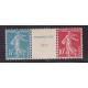 FRANCIA 1927 Yv 241/2 SERIE COMPLETA DE ESTAMPILLAS NUEVAS MINT RARISIMAS 1.000 €