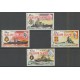 MALVINAS 1974 SERIE MINT BARCOS BATALLA RIO DE LA PLATA