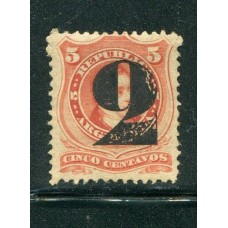 ARGENTINA 1877 GJ 46 PE 30 NUEVO CON GOMA U$ 150