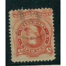 ARGENTINA 1867 GJ 38 AMERICAN BANK MATASELLO BUZON 15