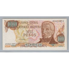 ARGENTINA COL. 655c BILLETE 1.000 PESOS LEY 18.188 BOT 2460 SIN CIRCULAR UNC