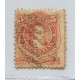 ARGENTINA 1867 GJ 38 ESTAMPILLA CON MATASELLO MUDO DE SAN LUIS