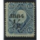 ARGENTINA 1884 GJ 67 ESTAMPILLA NUEVA CON GOMA U$ 50