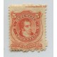 ARGENTINA 1867 GJ 38 ESTAMPILLA NUEVA CON GOMA CON LEYENDA DE IMPRENTA DE LA AMERICAN BANK U$ 40