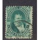 ARGENTINA 1867 GJ 39b PE 19a ESTAMPILLA VARIEDAD PAPEL RAYADO U$ 35