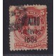 ARGENTINA 1884 GJ 76 ESTAMPILLA USADA U$ 8