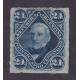 ARGENTINA 1876 GJ 52 ESTAMPILLA NUEVA CON GOMA U$ 38