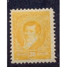 ARGENTINA 1892 GJ 183 FIL SOL GRANDE NUEVO U$ 20