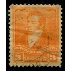 ARGENTINA 1892 GJ 155 FIL SOL CHICO DENTADO 12 x 12 U$ 7,50