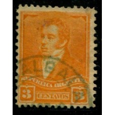 ARGENTINA 1892 GJ 155 FIL SOL CHICO DENTADO 12 x 12 U$ 7,5