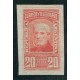 ARGENTINA 1889 GJ 118 ENSAYO ORIGINAL DEL VALOR ALTO BROWN CARTON