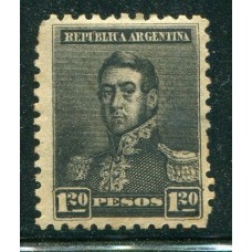 ARGENTINA 1892 GJ 187  ESTAMPILLA NUEVA CON GOMA PE. 107 U$ 25