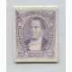 ARGENTINA 1889 GJ 102A MALVA ENSAYO EN CARTON EN COLOR ADOPTADO