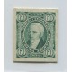 ARGENTINA 1889 GJ 114 ENSAYO EN CARTON COLOR NO ADOPTADO
