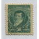 ARGENTINA 1892 GJ 171 FIL SOL CHICO DENTADO MIXTO U$ 20