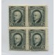 ARGENTINA 1889 GJ 108 CUADRO DE ESTAMPILLAS NUEVAS MINT U$ 18