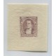 ARGENTINA 1889 GJ 102 CUÑO ENSAYO PRUEBA DE IMPRESIÓN EN COLOR ADOPTADO, RARO