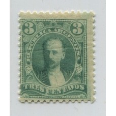 ARGENTINA 1889 GJ 124 ESTAMPILLA NUEVA MINT DENTADO MIXTO U$ 22,5