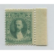 ARGENTINA 1889 GJ 124 ESTAMPILLA NUEVA MINT DENTADO MIXTO U$ 22,5