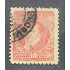 ARGENTINA 1892 GJ 168 ESTAMPILLA DENTADO MIXTO RARA U$ 15