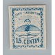 ARGENTINA 1860 GJ 6 ESTAMPILLA DE 15 Cts CONFEDERACION NUEVA MINT !!! U$ 45