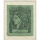 ARGENTINA 1864 GJ 4 CORRIENTES VERDE AMARILLO NUEVO CON GOMA HERMOSO TIPO 2 DE LA PLANCHA U$ 82