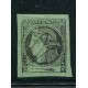 ARGENTINA 1864 GJ 4 CORRIENTES COLOR VERDE AMARILLO DE LUJO TIPO 1 DE LA PLANCHA U$ 45