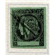 ARGENTINA 1864 GJ 4 CORRIENTES COLOR VERDE AMARILLO TIPO 4 DE LA PLANCHA U$ 45