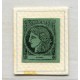 ARGENTINA 1865 GJ 5 CORRIENTES COLOR VERDE AZULADO ESTAMPILLA NUEVA SIN GOMA MUY BUEN EJEMPLAR TIPO 8 DE LA PLANCHA U$ 165