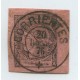 ARGENTINA 1876 GJ 12 CORRIENTES COLOR LADRILLO RARO U$ 275 SUPER LUJO!!!! TIPO 7 DE LA PLANCHA